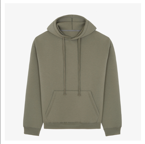 Custom Anti-Pilling Breathable <b>Hoodie</b> for <b>Women</b> Solid Color <b>Long</b> Size Hooded Clothing with Front Logo Customizable Design - Product Image 2