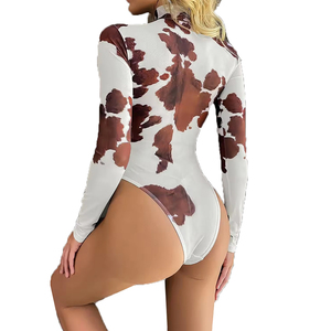 ชุดรัดรูปเล่นยิมนาสติกผ้าสแปนเด็กซ์และไนลอนสำหรับผู้หญิงเสื้อผ้าเต้นรำสำหรับผู้ใหญ่ - Product Image 3