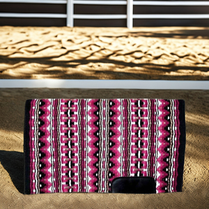 Western Horse Performance Training and Everyday Riding Saddle Blanket Tissu en laine avec doublure en polycoton pour l'entraînement et l'équitation - Product Image 3