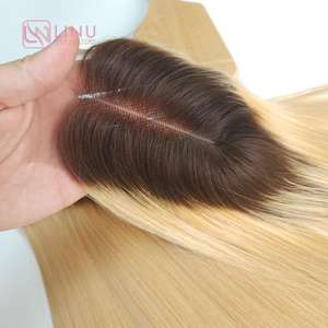 Vente en gros 100% vierge blonde vietnamienne cuticule alignée trame complète des cuticules Double dessiné brut 613 extensions de cheveux humains - Product Image 6