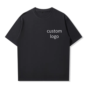 เสื้อยืดผ้าฝ้าย240gsm 100% สำหรับผู้ชายขนาดใหญ่พิเศษผลิตจากผ้าฝ้ายสั่งทำได้ - Product Image 2