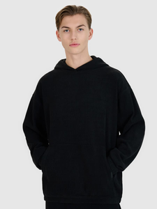 Vente en gros OEM Service Hommes Nouveau Style Hoodies Quick Dry Hiver à vendre Custom Made In Pakistan In Black Color Hoodie - Product Image 3