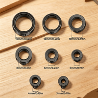 Cincin pembatas kedalaman bor 3-16mm, cincin penentu posisi bor, aksesoris alat bor, grosir, cincin pembatas kedalaman bor untuk pekerjaan kayu