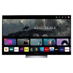 4K Smart <b>TV</b> with 77-Inch Screen LED Backlight Black Cabinet 32-Inch Interface Wi-Fi Enabled - Product Image 5