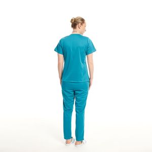 crubs护理慢跑者护士医院制服女性上衣磨砂套装磨砂制服套装时尚