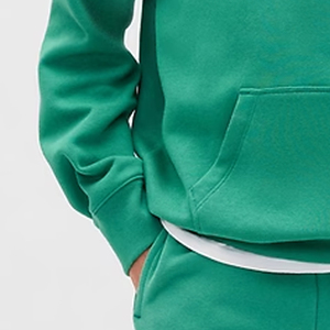 Trendy Boys Plain Color <b>Hoodie</b> With Fleece With Custom Logo Design Cheap Rate 2026 With Breathable and Comfortable Hood And Logo - Product Image 3
