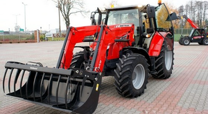 รถแทรกเตอร์มือสอง Massey Ferguson 5610 อุปกรณ์การเกษตรที่เชื่อถือได้ เครื่องยนต์ดีเซลที่ทนทาน เครื่องจักรกลการเกษตรที่มีประสิทธิภาพ ขาย - Product Image 4