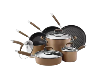 Utensilios de cocina con acabado de cobre, herramientas de cocina para el hogar, juegos de utensilios de cocina de olla de cobre de alta venta - Product Image 5