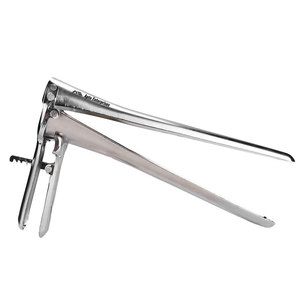 เครื่องถ่างช่องคลอดราคาประหยัด คุณภาพพรีเมียม อุปกรณ์การแพทย์สำหรับการผ่าตัด เครื่องถ่างช่องคลอดพร้อมผิวสัมผัสด้านด้านใน ทำจากสแตนเลส - Product Image 1