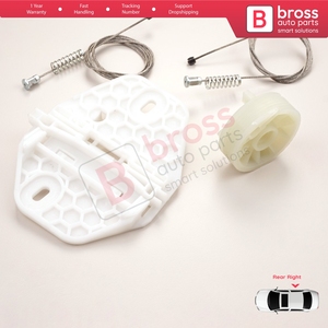 Kit de réparation de lève-vitre arrière droit BWR5106 pour Clio MK2 BB CB Thalia MK1 LB Symbol MK1 7700434304 - Product Image 6