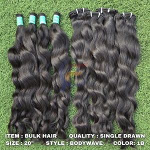 Luxury Indonesian Natural Wavy Hair Bundles 100% Human Hair Virgin Remy 12a Grade Extensions Double Weft Tangled Free No Sheds - Product Image 6