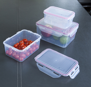 Ensemble 3 Lids-0.5L hermétiques en plastique Durable PP d'injection/1L/1.6L conteneurs de stockage de préparation de repas empilables cuisine stockage des aliments - Product Image 5