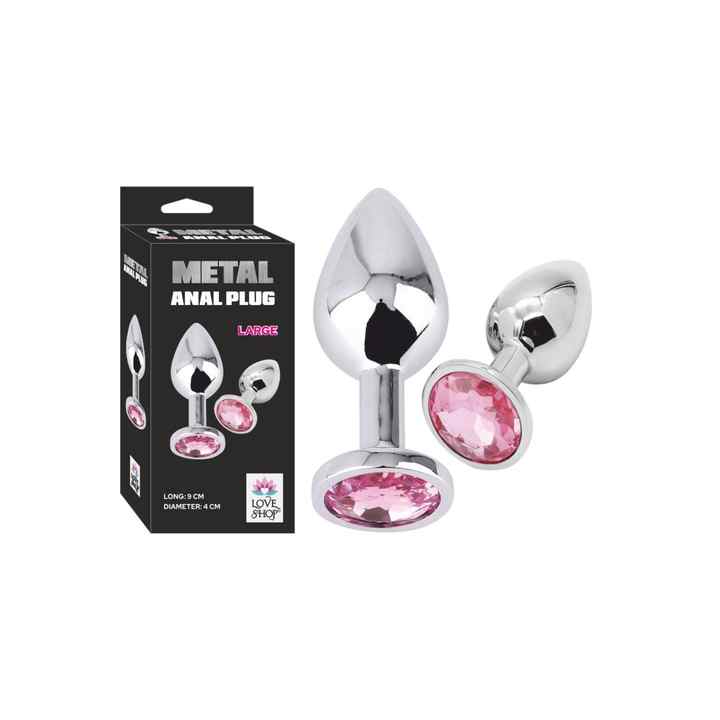 Metal Anal Plug - High Quality and Cleanable Anal Stimulation