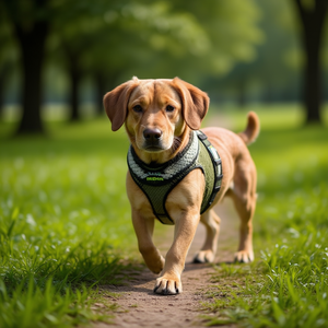 Pettorina per Cani Riflettente Bicolore con Cuciture Rinforzate - Product Image 3