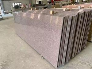 สูงตามความต้องการแผ่นหินแกรนิตสีชมพูของ Cheema หินธรรมชาติดีไซน์ทันสมัยสำหรับตกแต่งเคาน์เตอร์โดยตรงจากอินเดีย - Product Image 5