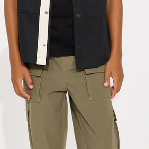 Pantaloni in cotone morbido e resistente di alta qualità con vestibilità rilassata massimo Comfort Multi-Pocket Utility Design per la stampa di Logo personalizzata - Product Image 6