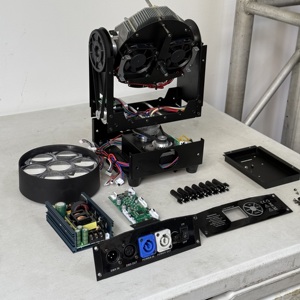 7x40W dẫn di chuyển đèn DMX dẫn chùm <span class=keywords><strong>mini</strong></span> 7*40W RGBW 4 trong 1 <span class=keywords><strong>zoom</strong></span> rửa di chuyển đầu ánh sáng DJ ánh sáng sân khấu - Product Image 2