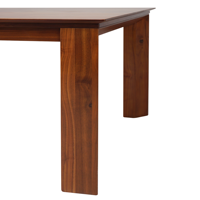 Mobilier de maison OEM mobilier de salle à manger ensemble de table à manger moderne en noyer