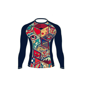 2024 personnalisé OEM adultes Rash Guard léger confortable durable prix de gros avec impression par sublimation - Product Image 3