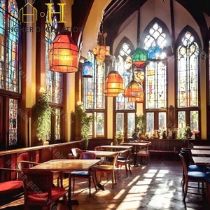 <span class=keywords><strong>Comptoir</strong></span> <span class=keywords><strong>de</strong></span> restaurant Art Déco-Design géométrique <span class=keywords><strong>de</strong></span> luxe pour café d'hôtel et salles à manger haut <span class=keywords><strong>de</strong></span> gamme - Product Image 3