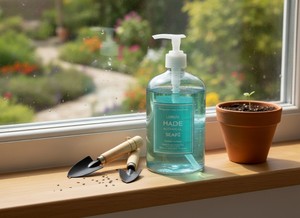 Jabón Líquido para Manos Loktae Buryatia Coniferous Forest Sky Blue 200ml - Lujo Refinado para Mujeres Adultas, Todo Tipo de Piel, RU, 3 Años - Product Image 2