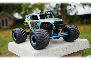 HPI Racing # 160807 Mini King Flux Big Kahuna Ford 1/12 4WD Monster Truck sin Escobillas de Alta Velocidad ARTR Coche RC Todoterreno - Product Image 6