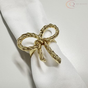 Anillos de Servilleta Modernos de Metal de Lujo para Decoración de Mesa de Boda, para Realzar la Presentación de las Comidas - Product Image 6