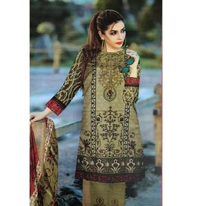 Jaune et rose Styles uniques Kurta Dupatta Pakistanais Salwar Kameez Robe d'été en coton par AJM TRADE HOUSE - Product Image 6