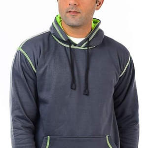 Sudadera Deportiva Corta de Invierno para Hombre, Sudadera con Capucha Personalizada para Gimnasio, Cuello Redondo, Felpa, Antiarrugas - Product Image 5