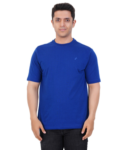 Camiseta de algodón con cuello redondo para hombre en diferentes métodos de impresión y material Camiseta de cuello redondo para hombre en stock a la venta - Product Image 1