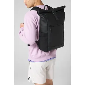 Athlux Personalized <b>Roll</b>-Top <b>Backpack</b> Custom Gadgets for Promotional Use - Product Image 1