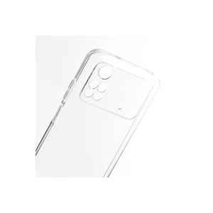 Coque en silicone super Netzy SAFA pour Poco X4 Pro 5G, transparente, de haute qualité, en TPU, anti-traces de doigts, compatible avec Poco M4 Plus - Product Image 2