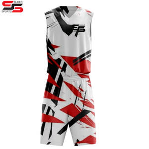 Uniforme unisex reversible de baloncesto atlético de malla para hombres y mujeres para jugadores de equipo nombre y número - Product Image 1
