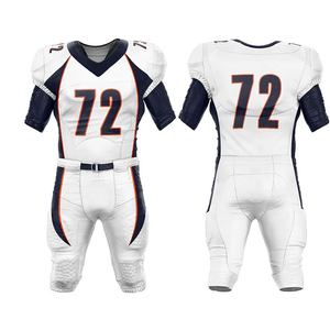 2025 haute qualité haute qualité séchage rapide Football américain uniforme respirant vêtements de sport ensemble meilleur uniforme sublimé - Product Image 3