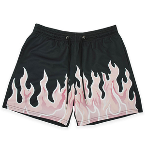 Pantalones Cortos Deportivos de Malla para Hombre 2026, Logotipo Personalizado de Alta Calidad, Pantalones Cortos Deportivos de Talla Grande para Hombre, Pantalones Cortos de Moda Urbana para Hombre con Logotipo Personalizado - Product Image 3