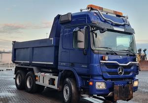 Camion benne Mercedes-Benz Actros 2655 de 2012, poids lourd, norme Euro 5, transmission 6x4, capacité de charge 25-30T - Product Image 4