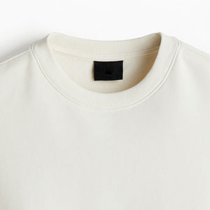 Sweat-shirts à capuche oversize pour hommes, logo personnalisé brodé, coton 390 g/m², haute qualité, couleur unie, chaud, hiver, lavé, écologique - Product Image 6