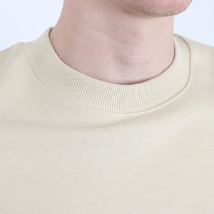 2024 nueva llegada sudaderas de lana polar de manga larga de gran tamaño personalizado de calidad en blanco de algodón sudadera de gran tamaño - Product Image 2