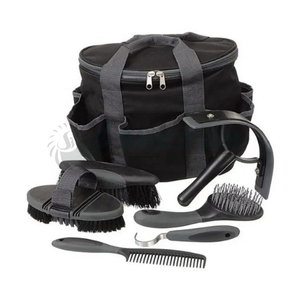 Compact Grooming Bag With Compartments Ideal For <b>Horse</b> Shows <b>Stables</b> Riding Events And Everyday Grooming Tool Organization - Product Image 1