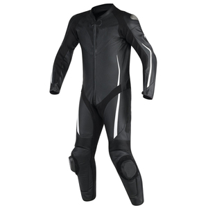 Tenue de sport motard en cuir pour homme grande taille - Product Image 2