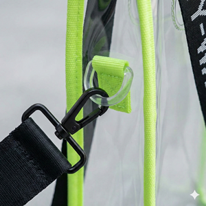 Bolso Bandolera Transparente <span class=keywords><strong>de</strong></span> PVC con Diseño <span class=keywords><strong>de</strong></span> <span class=keywords><strong>Estadio</strong></span> Personalizado, Bolso Tote <span class=keywords><strong>de</strong></span> 2 Vías con Correa Jacquard Desmontable, Bolso <span class=keywords><strong>de</strong></span> Hombro Impermeable para Conciertos - Product Image 3