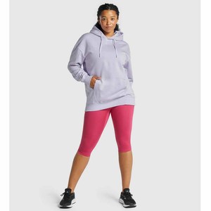 Sudadera con capucha de algodón de gran tamaño para mujer, ropa informal con estampado de farol personalizado, Sudadera con capucha para invierno, proveedor de Sudadera con capucha Y2K de Pakistán - Product Image 4