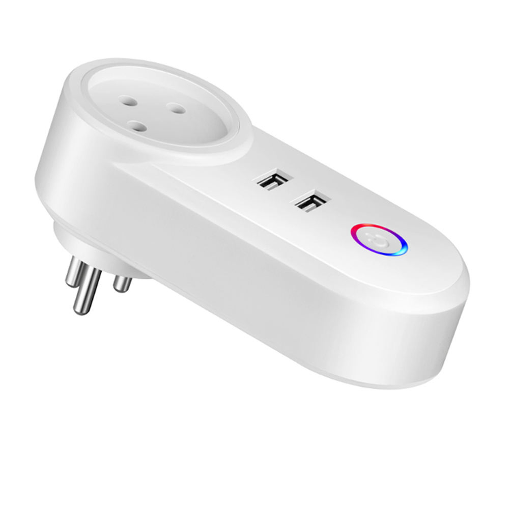 HONPNK Dual Usb Sockets Homekit Timed Home Assistant Wifi Wireless Smart Sockets