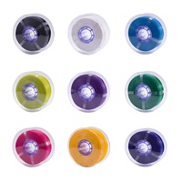 Filaments d'imprimante 3D de haute qualité 1.75mm multicolore PLA ABS PETG TPU HIPS matériaux d'impression 3D en plastique importés 1kg poids net