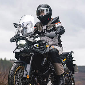 Traje profesional de 2 piezas para motocicleta con acolchado, forro y zonas flexibles Traje resistente de 2 piezas para motocicleta - Product Image 6