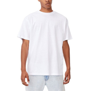 เสื้อยืดคอกลมแขนสั้นผู้ชายแบบลำลองปี 2025 ผลิตตามสั่ง (OEM) ผ้าฝ้าย 100% ระบายอากาศได้ดี พิมพ์ลายดิจิตอลโลโก้ด้านหน้า ทรงปกติ - Product Image 4