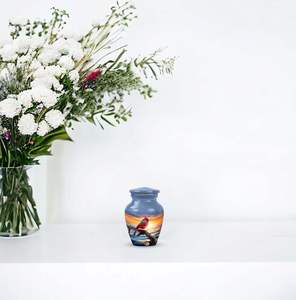 Urnes d'oiseaux cardinaux pour cendres adultes urnes funéraires pour papa grande urne pour homme femme urne funéraire pour hommes adultes femmes taille personnalisée - Product Image 5