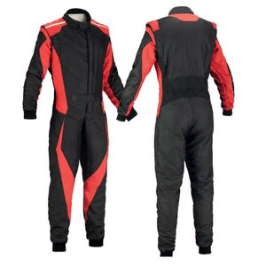Traje de carreras de karts de diseño personalizado Ropa deportiva hecha a medida Tallas grandes Transpirable Secado rápido Unisex Adulto Servicio OEM - Product Image 3
