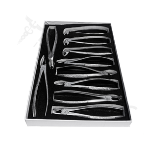 ชุด10-pcs คีมทันตกรรมเครื่องมือสำหรับจัดฟันเครื่องมือทางคลินิกเครื่องมือสำหรับการจัดฟันได้รับการรับรอง CE จากเยอรมันทำจากเหล็ก - Product Image 1