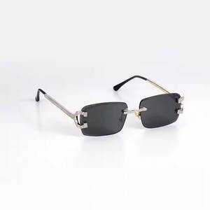 Goggles Unisex Eyeglasses <b>Studded</b> With Moissanite Diamonds Ideal for Everyday Wear Designer Luxury Sunglasses - Product Image 1